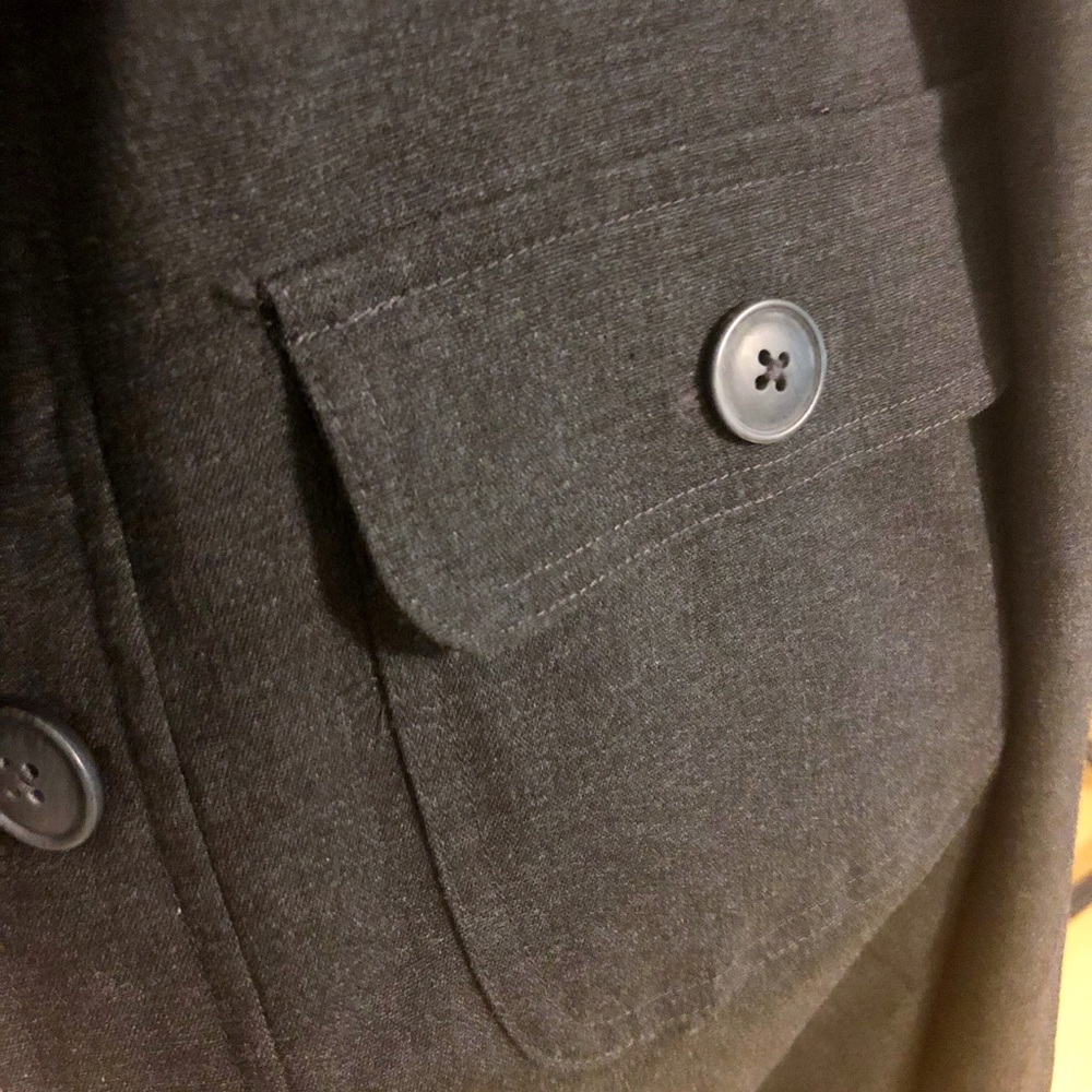 Grey Textured Jacket - Picture 5 of 7